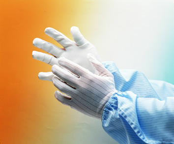 Anti-static PVC Dot Palm Gloves - 10mm